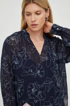 Γυναικεία Μπλούζες Μπλουζάκι BOSS ναυτικό μπλε -Boss Κατάστημα πωλήσεων unnamed file 1015