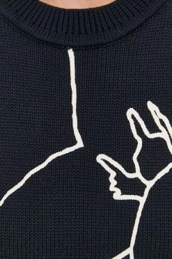 Γυναικεία Χωρίς φερμουάρ Ένα πουλόβερ σε μείγμα μεταξιού BOSS χρώμα: ναυτικό μπλε, -Boss Κατάστημα πωλήσεων unnamed file 1050