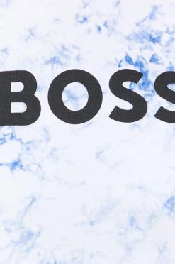 Γυναικεία Κοντομάνικο Βαμβακερό μπλουζάκι BOSS μπλε -Boss Κατάστημα πωλήσεων unnamed file 1072