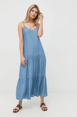 Γυναικεία Φορέματα Φόρεμα BOSS ανοιχτό μπλε -Boss Κατάστημα πωλήσεων unnamed file 1078