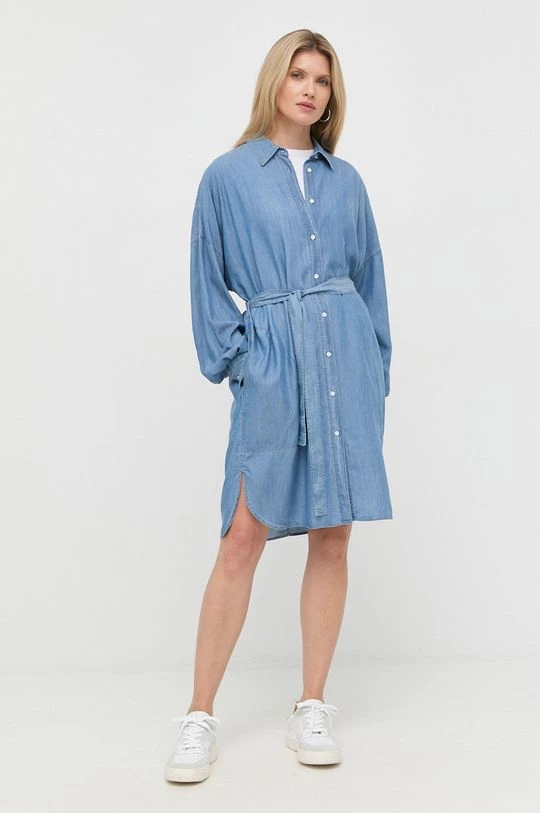 Γυναικεία Φορέματα Φόρεμα BOSS ανοιχτό μπλε 4 Γυναικεία Φορέματα Φόρεμα BOSS ανοιχτό μπλε - Image 2