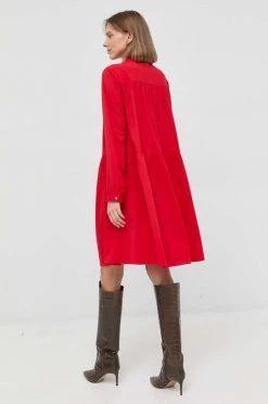 Γυναικεία Φορέματα Φόρεμα BOSS κόκκινο, -Boss Κατάστημα πωλήσεων unnamed file 112