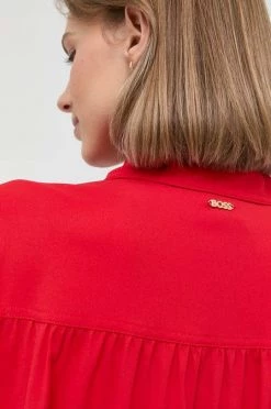 Γυναικεία Φορέματα Φόρεμα BOSS κόκκινο, -Boss Κατάστημα πωλήσεων unnamed file 115