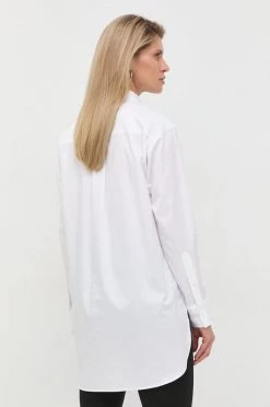 Γυναικεία Πουκάμισα Βαμβακερό πουκάμισο BOSS άσπρο, -Boss Κατάστημα πωλήσεων unnamed file 1155