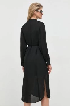 Γυναικεία Φορέματα Φόρεμα BOSS μαύρο, -Boss Κατάστημα πωλήσεων unnamed file 1183