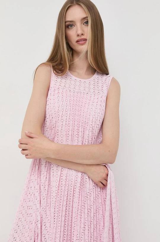 Γυναικεία Φορέματα Φόρεμα BOSS ροζ, 6 Γυναικεία Φορέματα Φόρεμα BOSS ροζ, - Image 4