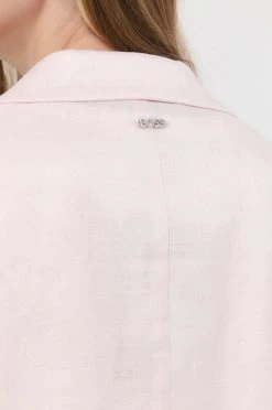 Γυναικεία Σακάκια Blazer με μείγμα λινών BOSS ροζ, -Boss Κατάστημα πωλήσεων unnamed file 1219