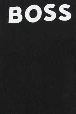 Γυναικεία Χωρίς φερμουάρ Βαμβακερή μπλούζα BOSS χρώμα: μαύρο, -Boss Κατάστημα πωλήσεων unnamed file 1230