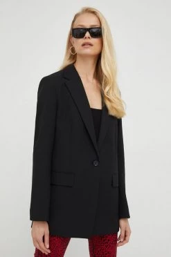 Γυναικεία Σακάκια Σακάκι BOSS μαύρο,