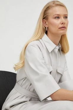 Γυναικεία Φορέματα Φόρεμα BOSS γκρι, -Boss Κατάστημα πωλήσεων unnamed file 1246