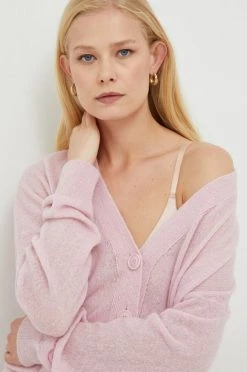 Γυναικεία Με φερμουάρ Ζακέτα από μίγμα μαλλιού BOSS ροζ -Boss Κατάστημα πωλήσεων unnamed file 1257