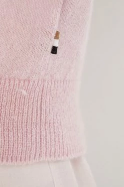 Γυναικεία Με φερμουάρ Ζακέτα από μίγμα μαλλιού BOSS ροζ -Boss Κατάστημα πωλήσεων unnamed file 1258