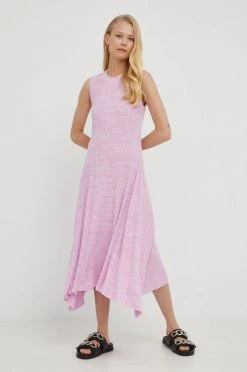 Γυναικεία Φορέματα Φόρεμα BOSS μοβ, -Boss Κατάστημα πωλήσεων unnamed file 1260