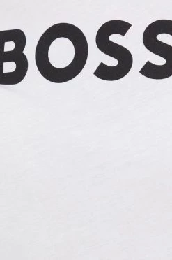 Γυναικεία Κοντομάνικο Βαμβακερό μπλουζάκι BOSS άσπρο -Boss Κατάστημα πωλήσεων unnamed file 1284