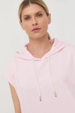 Γυναικεία Φορέματα Βαμβακερό φόρεμα BOSS ροζ, -Boss Κατάστημα πωλήσεων unnamed file 1298