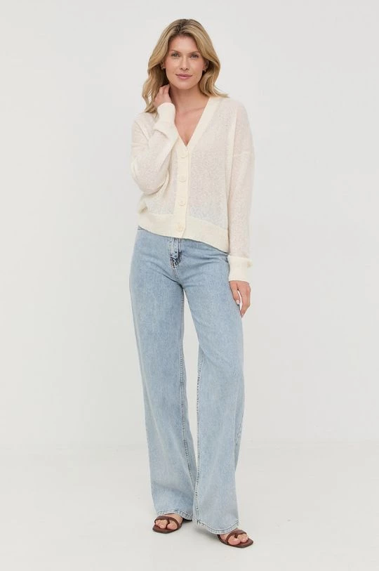 Γυναικεία Με φερμουάρ Ζακέτα από μίγμα μαλλιού BOSS μπεζ 4 Γυναικεία Με φερμουάρ Ζακέτα από μίγμα μαλλιού BOSS μπεζ - Image 2