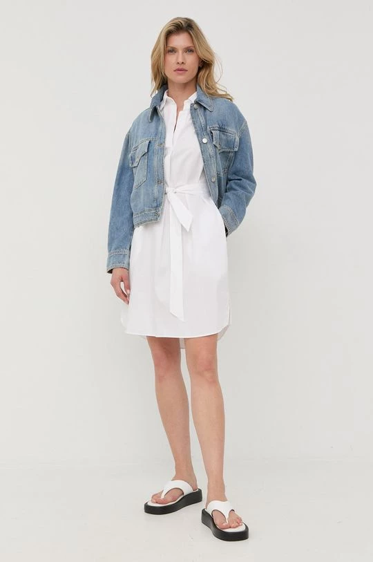 Γυναικεία Κοντά μπουφάν Τζιν μπουφάν BOSS μπλε 3 Γυναικεία Κοντά μπουφάν Τζιν μπουφάν BOSS μπλε