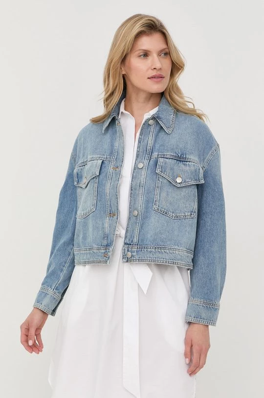 Γυναικεία Κοντά μπουφάν Τζιν μπουφάν BOSS μπλε 6 Γυναικεία Κοντά μπουφάν Τζιν μπουφάν BOSS μπλε - Image 4