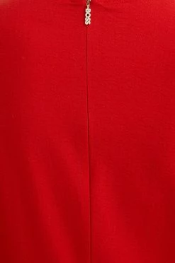 Γυναικεία Φορέματα Φόρεμα BOSS κόκκινο, -Boss Κατάστημα πωλήσεων unnamed file 131