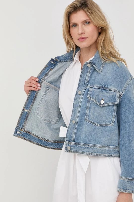 Γυναικεία Κοντά μπουφάν Τζιν μπουφάν BOSS μπλε 8 Γυναικεία Κοντά μπουφάν Τζιν μπουφάν BOSS μπλε - Image 6