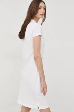 Γυναικεία Φορέματα Βαμβακερό φόρεμα BOSS άσπρο, -Boss Κατάστημα πωλήσεων unnamed file 1323