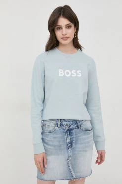 Γυναικεία Χωρίς φερμουάρ Βαμβακερή μπλούζα BOSS χρώμα: πορτοκαλί, 9 Γυναικεία Χωρίς φερμουάρ Βαμβακερή μπλούζα BOSS χρώμα: πορτοκαλί, -Boss Κατάστημα πωλήσεων unnamed file 1332