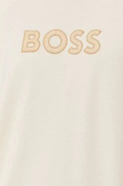 Γυναικεία Χωρίς φερμουάρ Μπλούζα BOSS χρώμα: μπεζ, -Boss Κατάστημα πωλήσεων unnamed file 1351