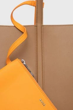 Γυναικεία Τσάντες Shopper και Tote Δερμάτινη τσάντα BOSS μπεζ -Boss Κατάστημα πωλήσεων unnamed file 1377