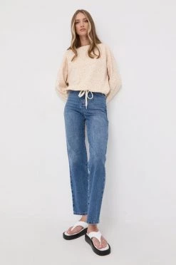 Γυναικεία Χωρίς φερμουάρ Μπλούζα BOSS χρώμα: μπεζ, -Boss Κατάστημα πωλήσεων unnamed file 1385