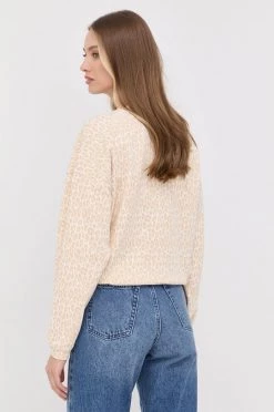 Γυναικεία Χωρίς φερμουάρ Μπλούζα BOSS χρώμα: μπεζ, -Boss Κατάστημα πωλήσεων unnamed file 1386