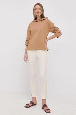 Γυναικεία Χωρίς φερμουάρ Μπλούζα BOSS χρώμα: μπεζ, -Boss Κατάστημα πωλήσεων unnamed file 1395