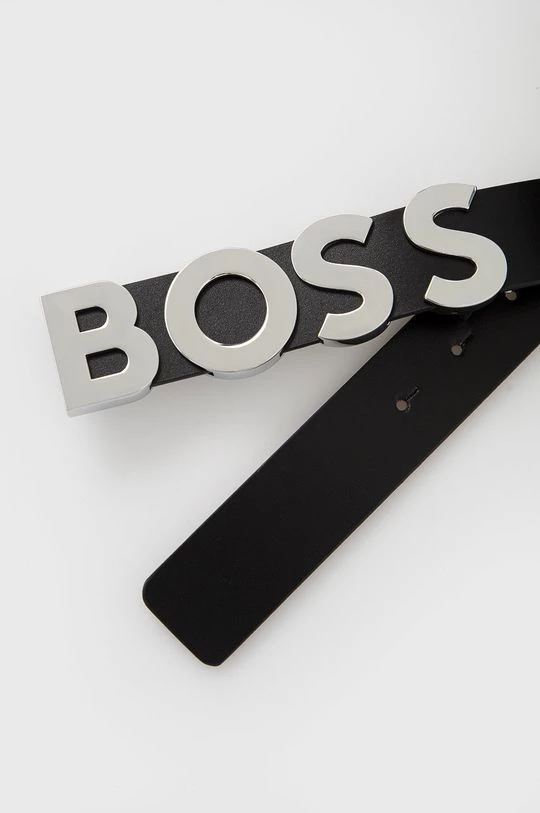 Γυναικεία Ζώνες Δερμάτινη ζώνη BOSS χρώμα: μαύρο 4 Γυναικεία Ζώνες Δερμάτινη ζώνη BOSS χρώμα: μαύρο - Image 2