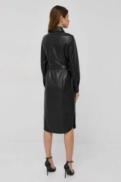 Γυναικεία Φορέματα Boss - Φόρεμα χρυσό καφέ -Boss Κατάστημα πωλήσεων unnamed file 1429