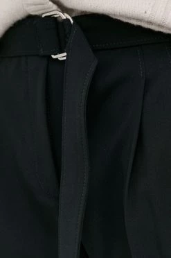 Γυναικεία Υφασμάτινα Παντελόνι Boss χρώμα: μαύρο -Boss Κατάστημα πωλήσεων unnamed file 1444