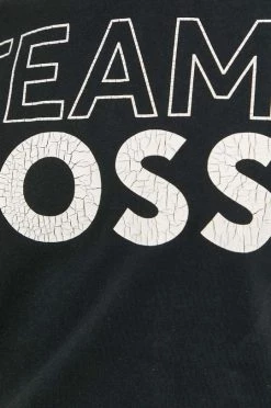 Γυναικεία Κοντομάνικο Βαμβακερό μπλουζάκι BOSS μαύρο -Boss Κατάστημα πωλήσεων unnamed file 1487