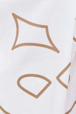 Γυναικεία Κοντομάνικο Βαμβακερό μπλουζάκι BOSS άσπρο -Boss Κατάστημα πωλήσεων unnamed file 1496