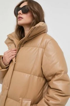 Γυναικεία Μακριά μπουφάν Μπουφάν με επένδυση από πούπουλα BOSS μπεζ, -Boss Κατάστημα πωλήσεων unnamed file 15