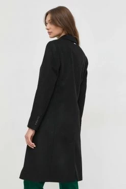 Γυναικεία Παλτά Μάλλινο παλτό BOSS μαύρο, -Boss Κατάστημα πωλήσεων unnamed file 1503