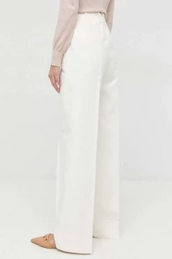 Γυναικεία Υφασμάτινα Βαμβακερό παντελόνι BOSS άσπρο, 8 Γυναικεία Υφασμάτινα Βαμβακερό παντελόνι BOSS άσπρο, -Boss Κατάστημα πωλήσεων unnamed file 1526