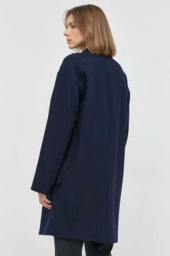 Γυναικεία Παλτά Μάλλινο παλτό BOSS ναυτικό μπλε, -Boss Κατάστημα πωλήσεων unnamed file 1535
