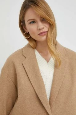 Γυναικεία Παλτά Μάλλινο παλτό BOSS μπεζ, -Boss Κατάστημα πωλήσεων unnamed file 1546