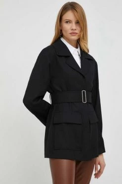 Γυναικεία Παλτά Μάλλινο παλτό BOSS μαύρο, -Boss Κατάστημα πωλήσεων unnamed file 1592