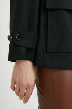 Γυναικεία Παλτά Μάλλινο παλτό BOSS μαύρο, -Boss Κατάστημα πωλήσεων unnamed file 1595