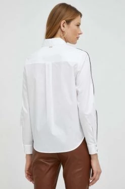 Γυναικεία Πουκάμισα Βαμβακερό πουκάμισο BOSS άσπρο, -Boss Κατάστημα πωλήσεων unnamed file 1599