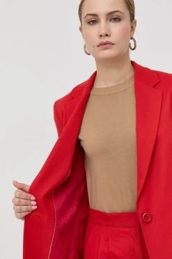 Γυναικεία Σακάκια Μαλλί μπουφάν BOSS κόκκινο, -Boss Κατάστημα πωλήσεων unnamed file 1616