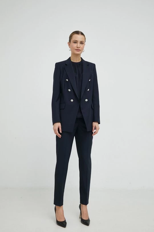 Γυναικεία Σακάκια Μαλλί μπουφάν BOSS ναυτικό μπλε, 3 Γυναικεία Σακάκια Μαλλί μπουφάν BOSS ναυτικό μπλε,