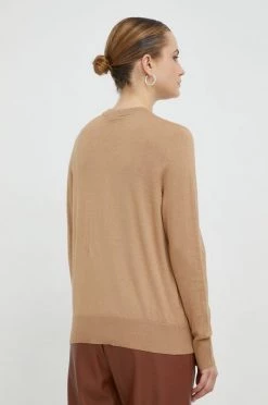 Γυναικεία Χωρίς φερμουάρ Ένα πουλόβερ σε μείγμα μεταξιού BOSS χρώμα: μπεζ, -Boss Κατάστημα πωλήσεων unnamed file 162