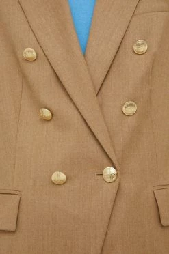 Γυναικεία Σακάκια Μαλλί μπουφάν BOSS μπεζ, -Boss Κατάστημα πωλήσεων unnamed file 1626