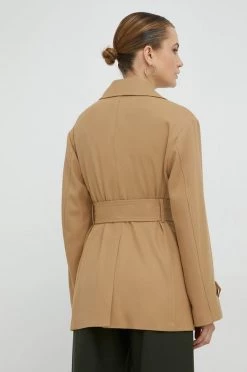 Γυναικεία Παλτά Μάλλινο παλτό BOSS μπεζ, -Boss Κατάστημα πωλήσεων unnamed file 1636