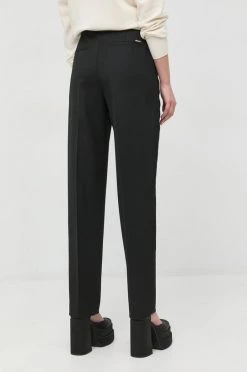 Γυναικεία Υφασμάτινα Μάλλινα παντελόνια BOSS μαύρο, -Boss Κατάστημα πωλήσεων unnamed file 1658